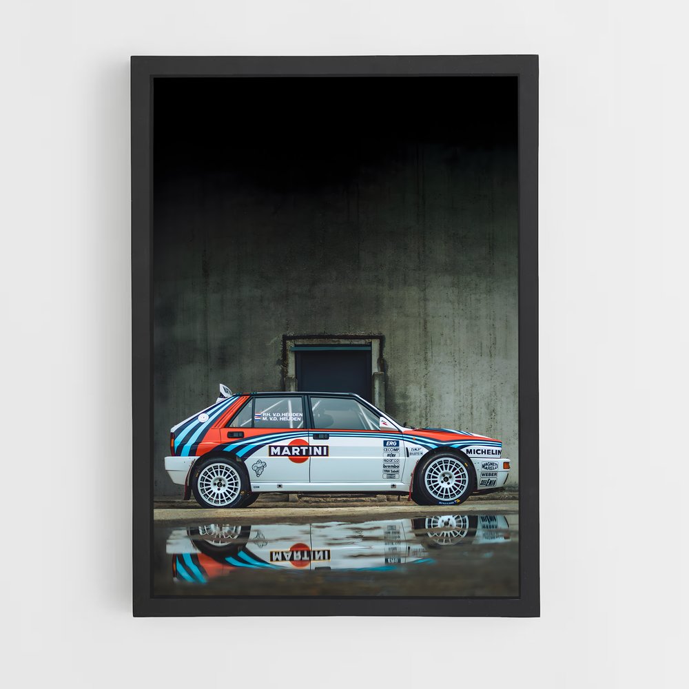 Poster Delta en Ville – affiche Lancia (vue 2)